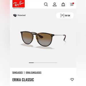 Ray Ban Erika Classic Sunglasses